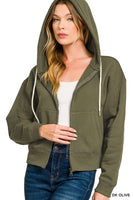 Zip up hoodie