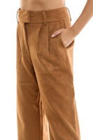 Suede Trouser