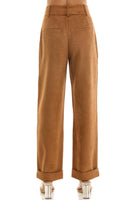 Suede Trouser