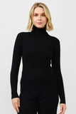 Ribbed Turtle Neck Pullover Sweater