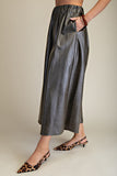 Faux Leather Culottes