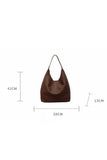 Weave Faux leather hobo