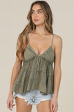 Lace trim Cami Top