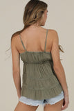 Lace trim Cami Top