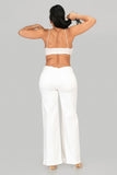 White Wide Leg Jeans