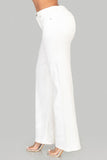 White Wide Leg Jeans