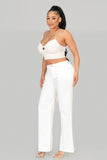 White Wide Leg Jeans