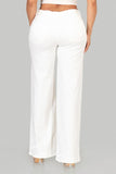 White Wide Leg Jeans