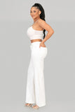 White Wide Leg Jeans