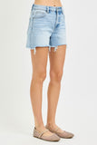 Frayed Hem Shorts