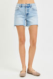 Frayed Hem Shorts