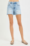 Frayed Hem Shorts