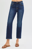 High Rise Straight Leg Jeans