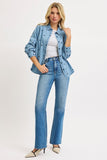 High Rise Flare Jeans