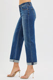 Mid Rise Boyfriend Jeans