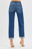 Mid Rise Boyfriend Jeans