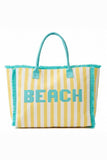 Striped Terry Beach Tote