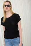 Elevated Open Knit Top