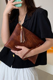 Tassel Patchwork Elevate Clutch