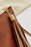 Tassel Patchwork Elevate Clutch