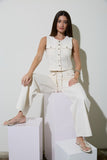 Drawstring Denim Pants