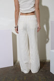 Drawstring Denim Pants