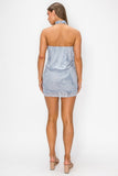 High Neck MIni Dress