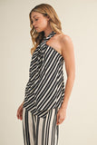 Stripey Halter