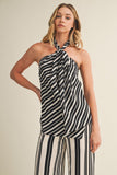 Stripey Halter