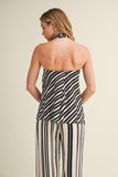 Stripey Halter
