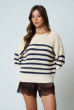 Striped Knit Sweater