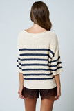Striped Knit Sweater