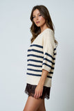 Striped Knit Sweater