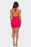 Cowl Neck MIni Dress