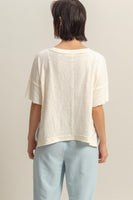 Short Sleeve Relaxed Basic Washed Tee