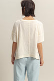 Short Sleeve Relaxed Basic Washed Tee