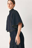 Denim Capelet