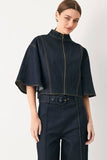 Denim Capelet