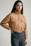 Leather Bomber jacket