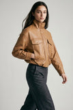Leather Bomber jacket