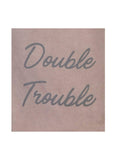 Trouble Up-Cycled Canvas Double Wine Bag M-5841
