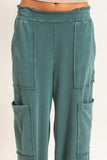 Mineral Wash Cargo Pocket Sweats