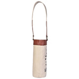 A Bottle Wine Up-Cycled Canvas Wine Gift Bag