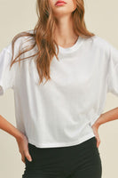 Featherweight boxy Crop