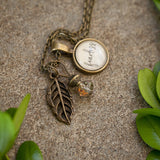 Fearless pendant necklace