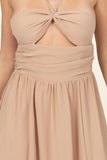 Cut-out Maxi Dress