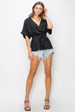 Sweet Embrace Wrap Blouse