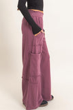 Mineral Wash Cargo Pocket Pants