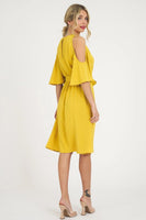 COLD SHOULDER DRESS