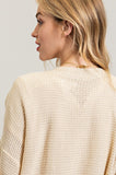 Short Sleeve Waffle Cardi